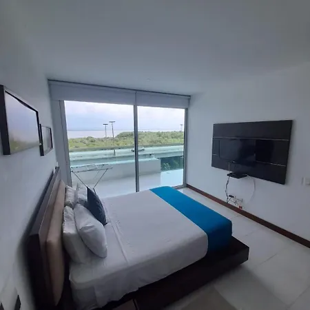 Apartamento Morros Playa Edificio Frente Al Mar 1 Cartagena